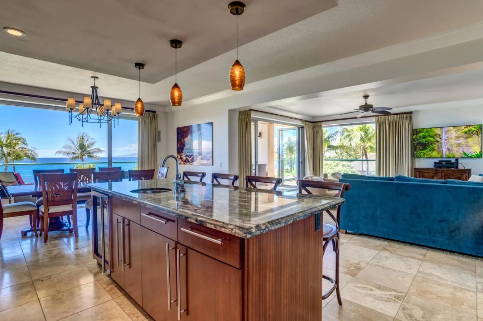Kbm Resorts Free Car Honua Kai Hokulani 2Bedroom Condo Hkh-201 Ocean Front Private Bbq On Balcony Kaanapali 0*,  United States