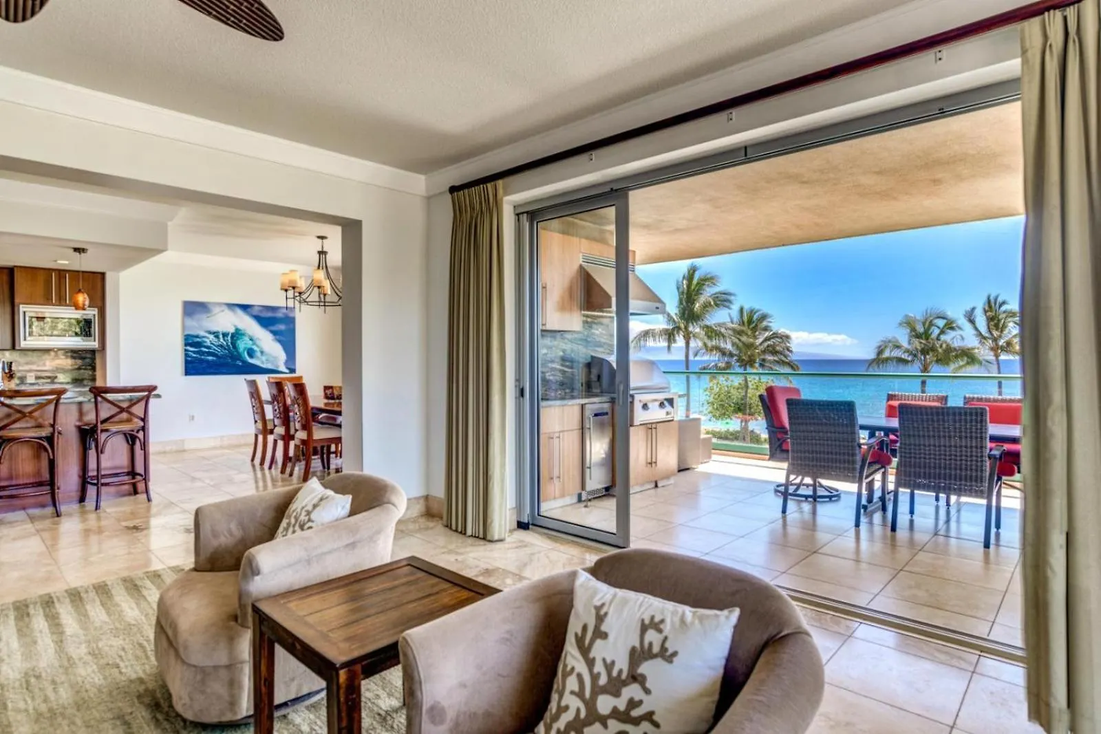 Kbm Resorts Free Car Honua Kai Hokulani 2Bedroom Condo Hkh-201 Ocean Front Private Bbq On Balcony Kaanapali United States