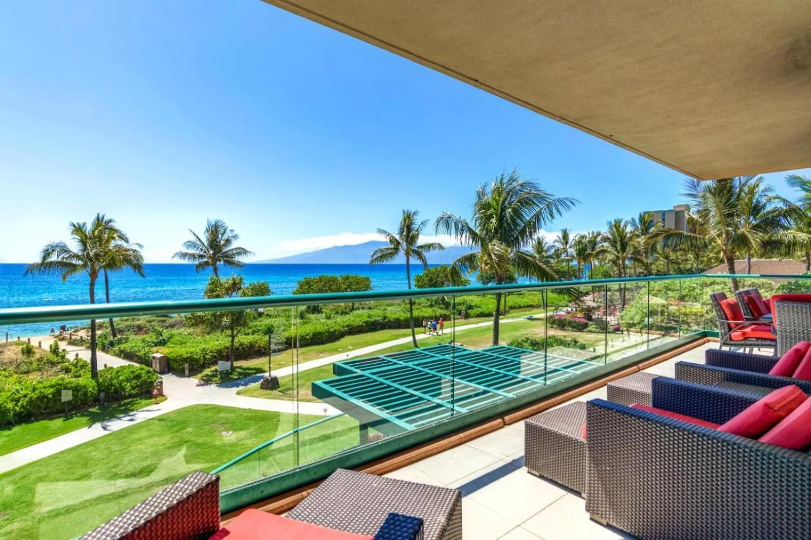 Kbm Resorts Free Car Honua Kai Hokulani 2Bedroom Condo Hkh-201 Ocean Front Private Bbq On Balcony Kaanapali Apartment