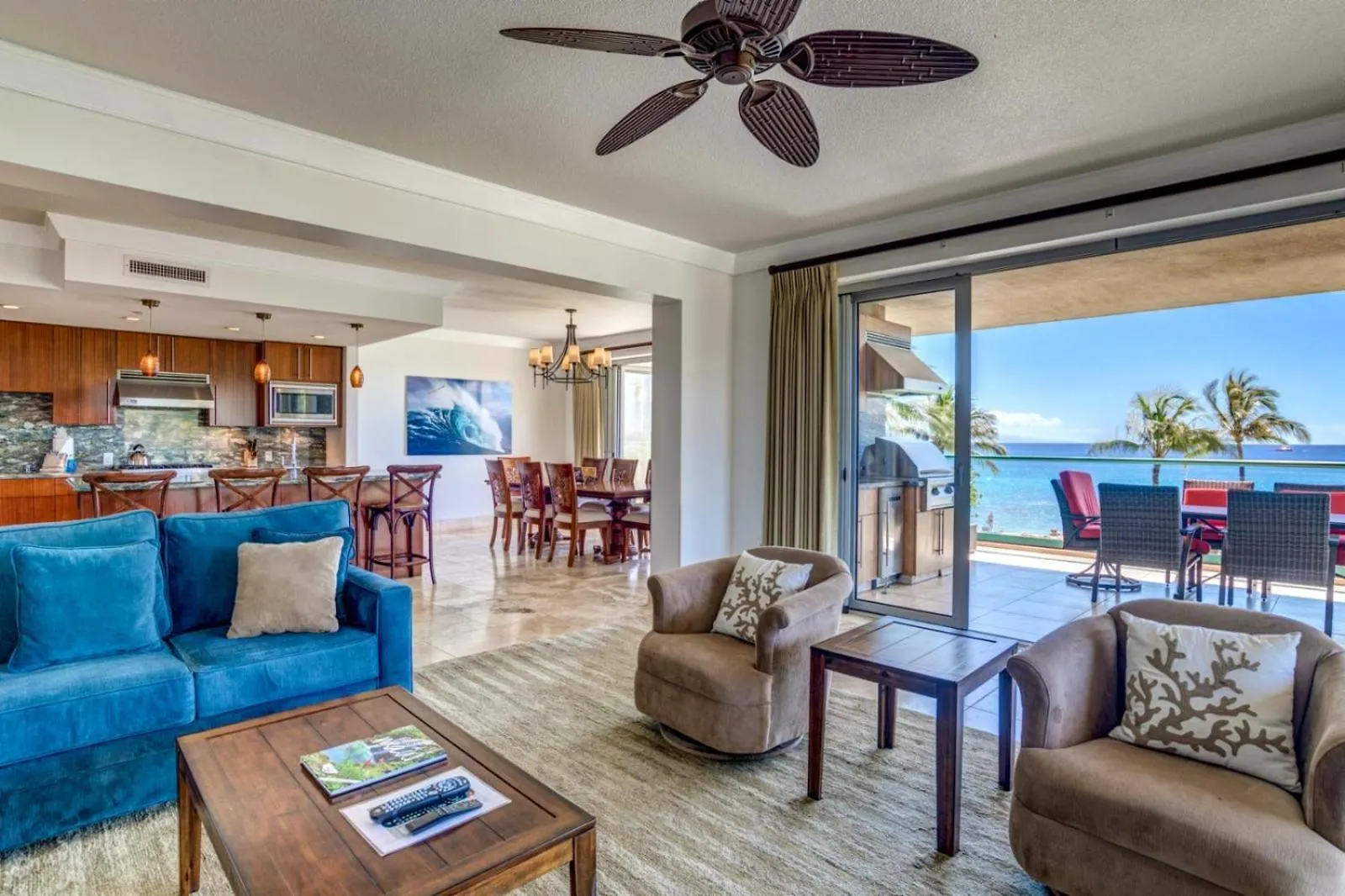 Kbm Resorts Free Car Honua Kai Hokulani 2Bedroom Condo Hkh-201 Ocean Front Private Bbq On Balcony Kaanapali